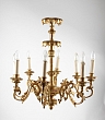Classicist chandelier