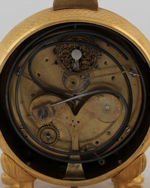 Empire travel clock Carl Wurm in Wien