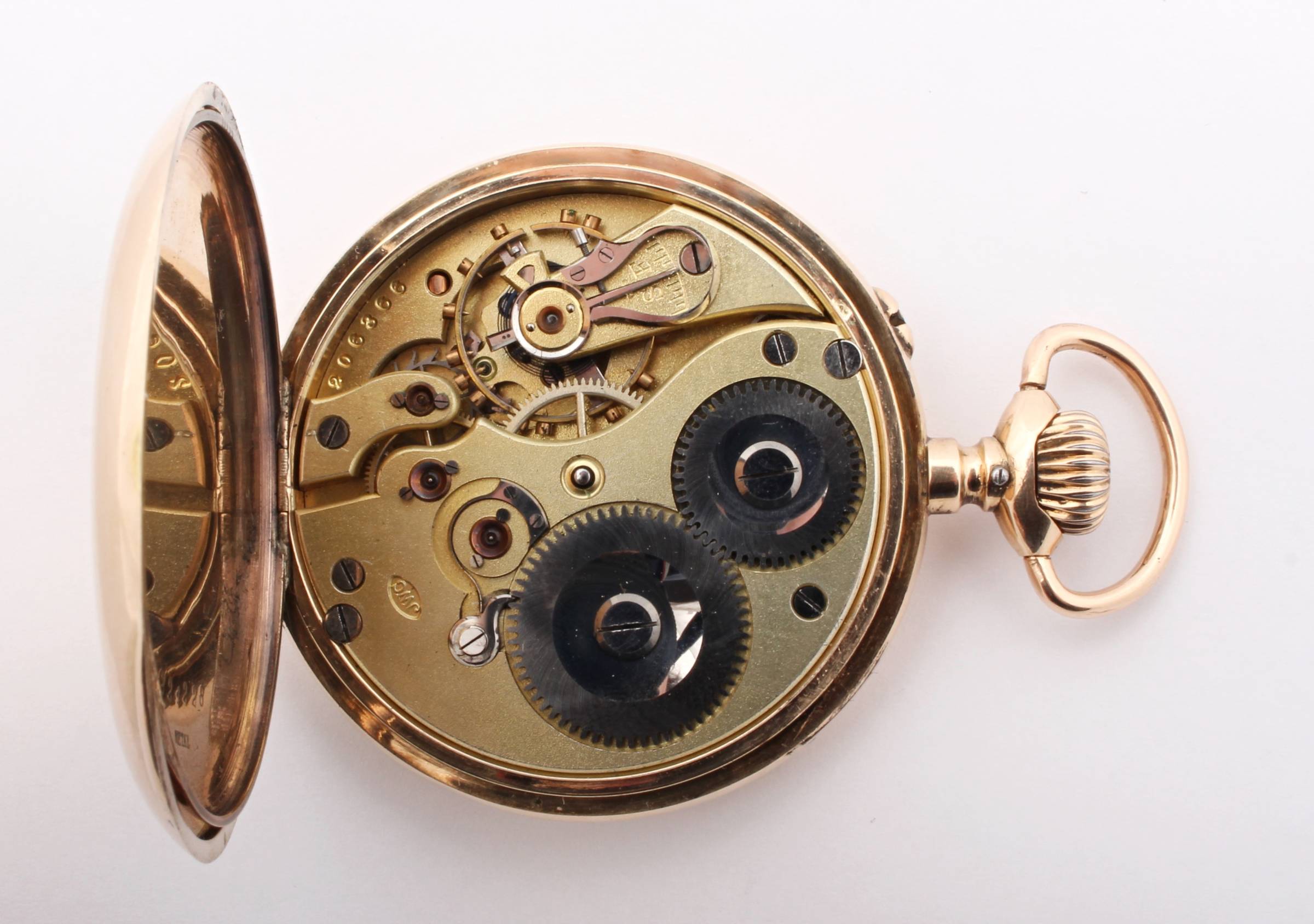 Zlaté kapesní hodinky IWC Schaffhausen