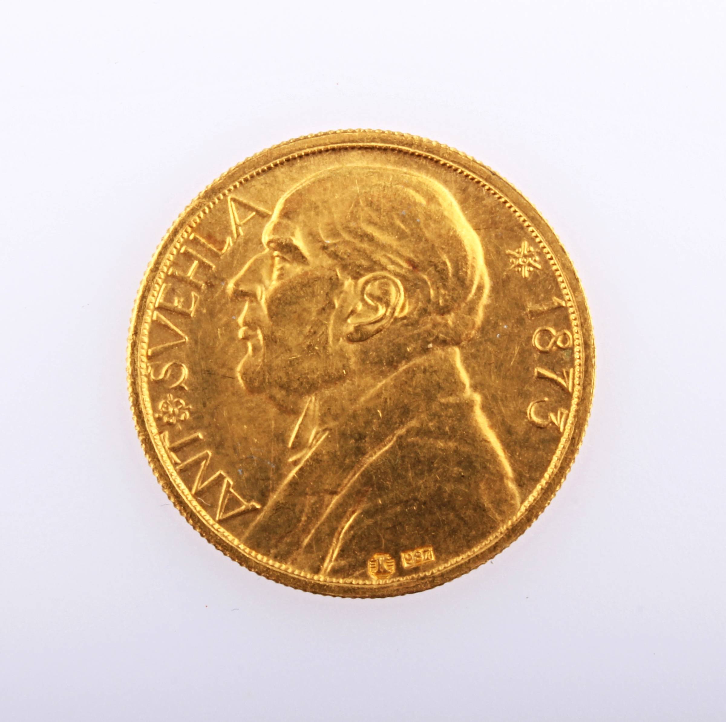Zlatá dukátová medaile: Antonín Švehla - Vyšel rozsévač 1933