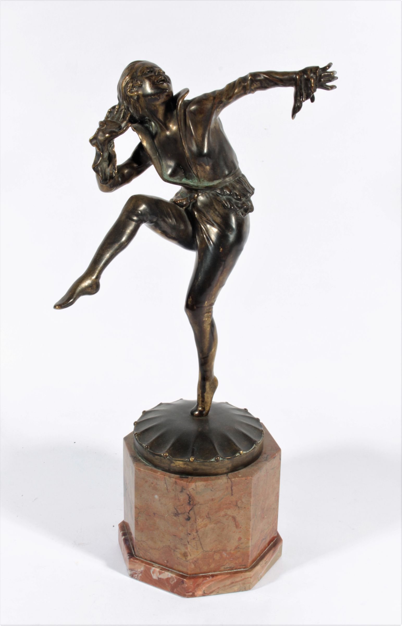 Goldscheider – Bronze Art Nouveau dancer