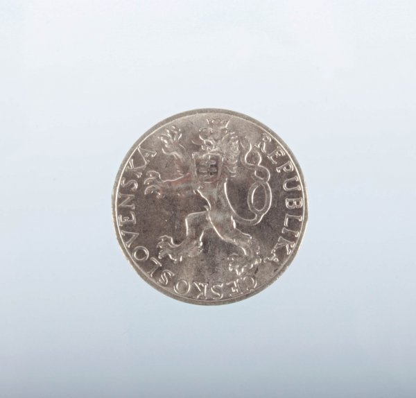 Stříbrná mince 50 Kčs - 3. výročí Pražského povstání