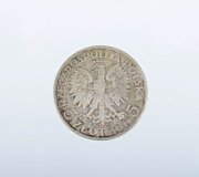 Stříbrná mince 5 Zlotych - Queen Jadwiga 