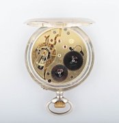 Stříbrné kapesní hodinky IWC- International Watch Co. Schaffhausen