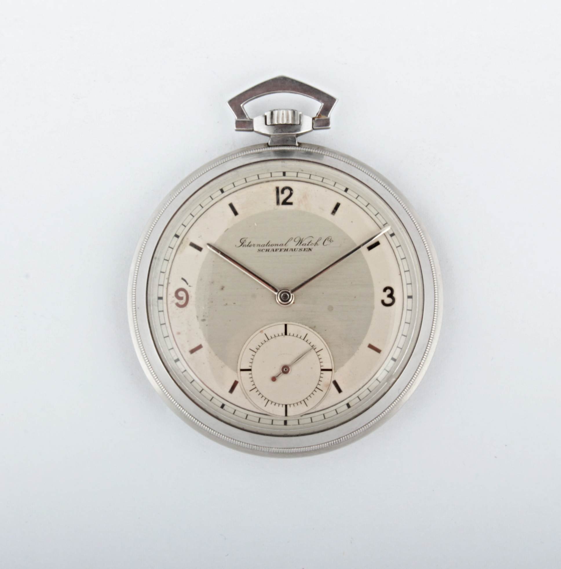 Art-decové kapesní hodinky IWC -  International Watch Co. Schaffhausen