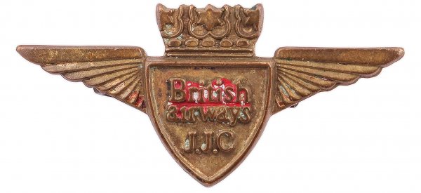 British Airways Logo J.J.C. Junior Jet Club Badge