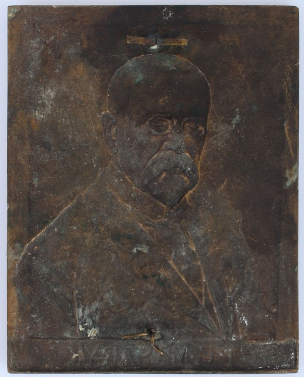 Nástěnná plaketa T.G.Masaryk 