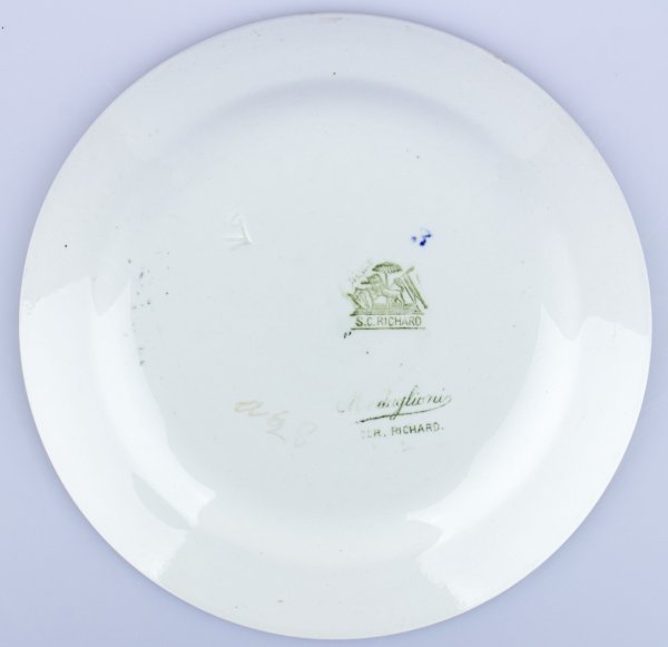 Porcelánový talíř  - S.C.Richard