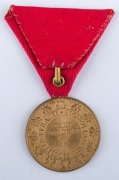 Medaile FJ I. Signum Laboris Fideliter Peracti. XXXX annorum 1889;