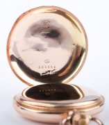 Zlaté kapesní trojplášťové hodinky IWC - International Watch Co. Schaffhausen
