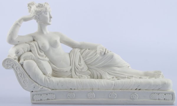 Ležící dívka -  Pauline Bonaparte, princezna Borghese