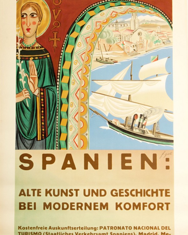 Poster Spanien - A. GALI FABRA