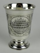 Ruský stříbrný pohárek