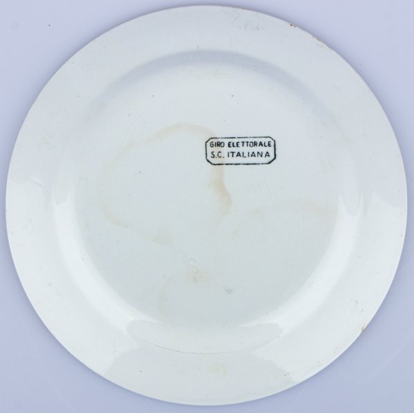 Porcelánový talíř - Giro elettorale