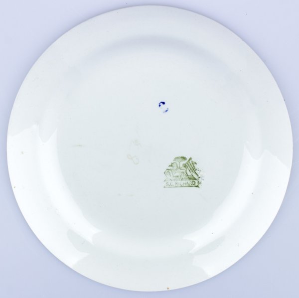 Porcelánový talíř - S.C.Richard