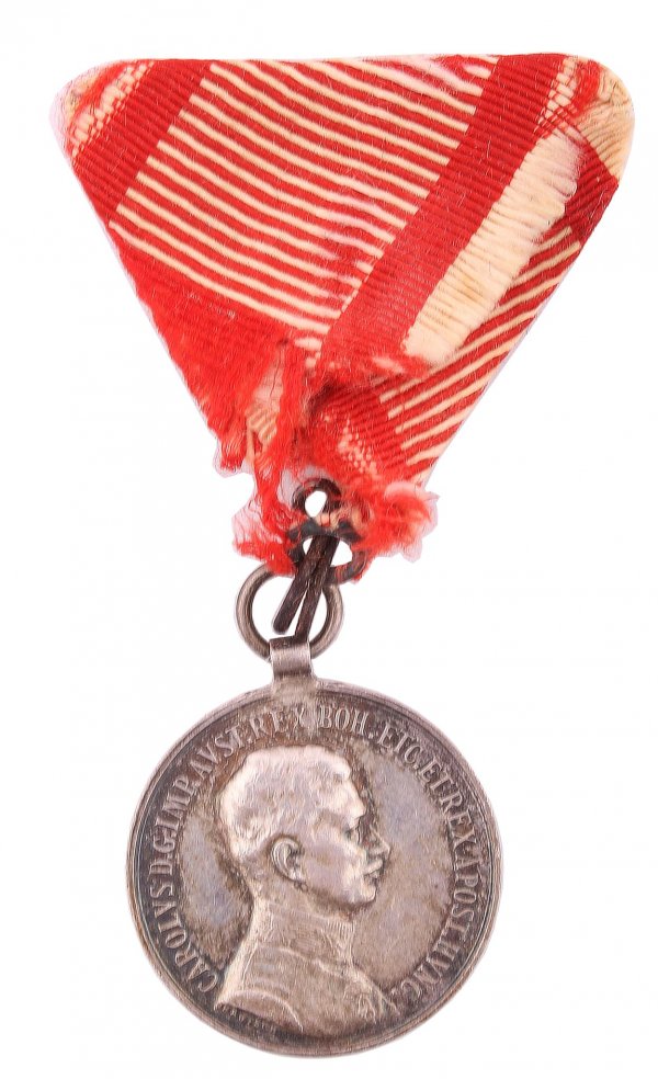 Medaile za statečnost - stříbrná