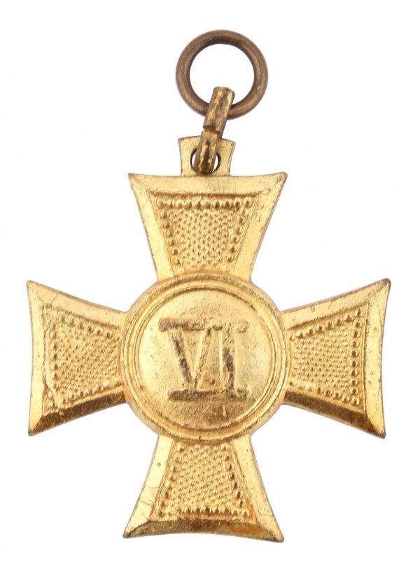 Vojenský kříž III. třídy za 6 let služby