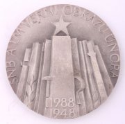 Plaketa SNB a LM věrni odkazu února 1988 1948