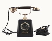 Telefon bakelitový dvojzvonkový