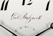 Biedermeierské čtyřsloupové hodiny s datumářem