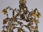 Lustr růže - zlacený bronz