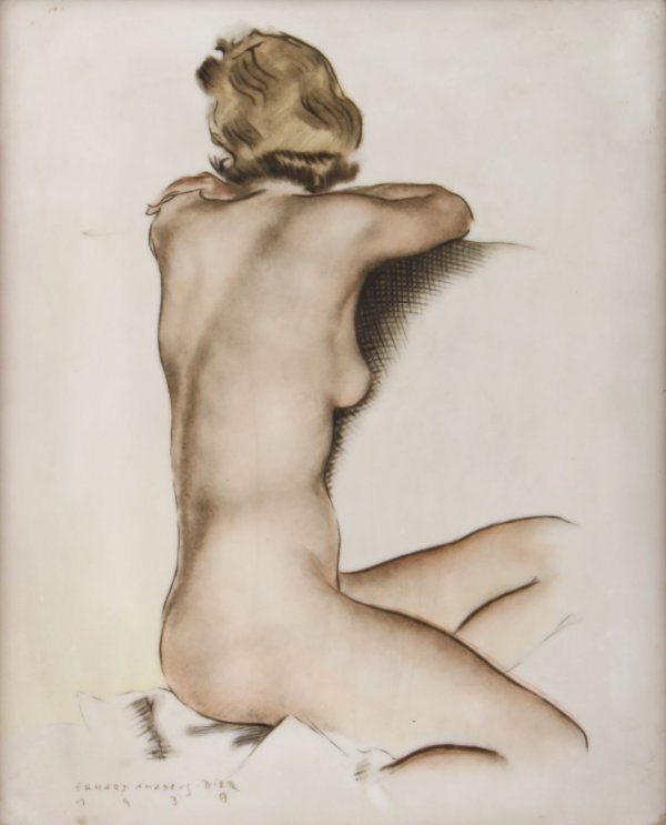 Erhard Amadeus - Dier (1893 - 1969), Rosenthal - malba na porcelánu 