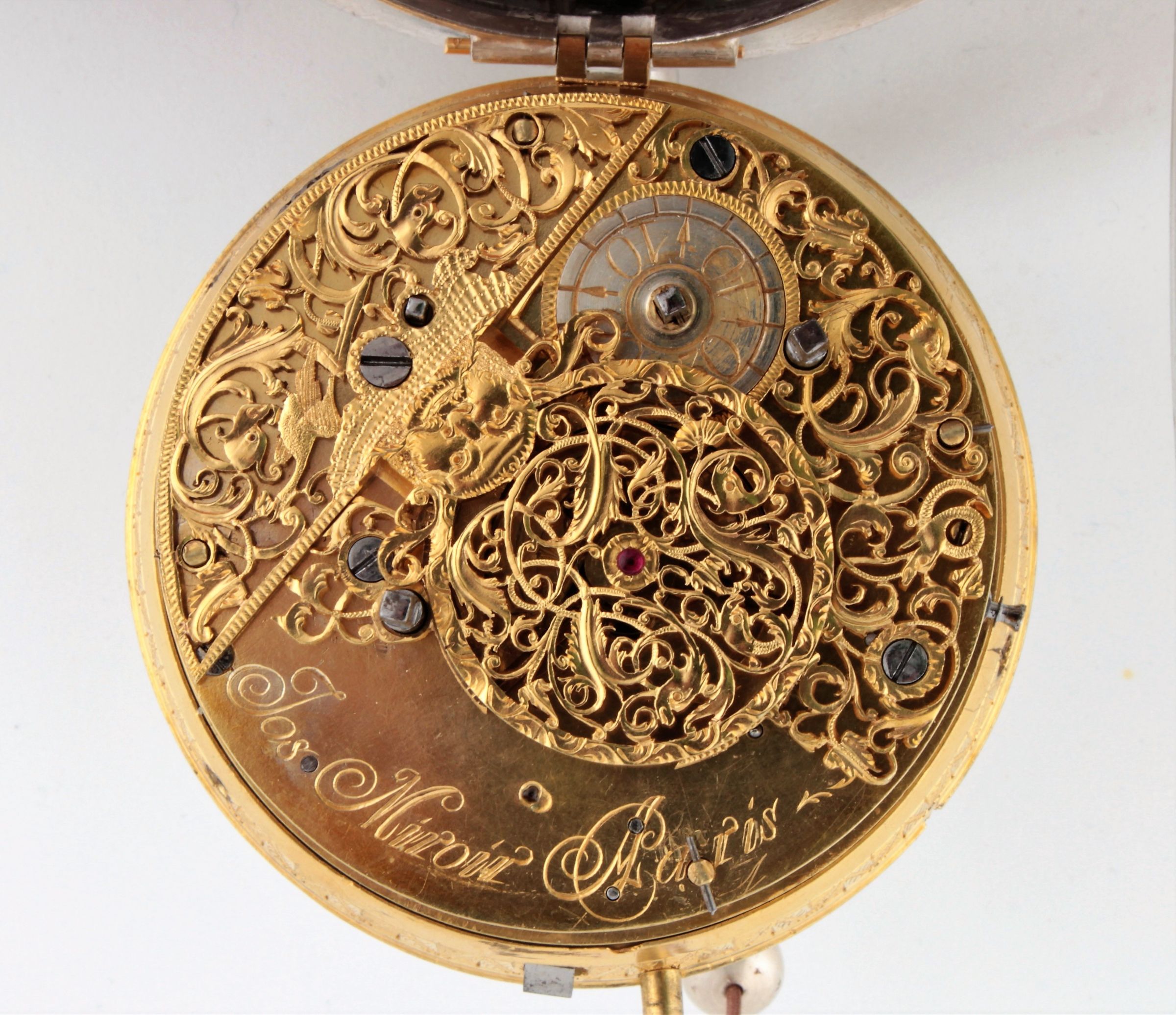 Velké barokní kočárové hodiny – Joseph Spiegel 
