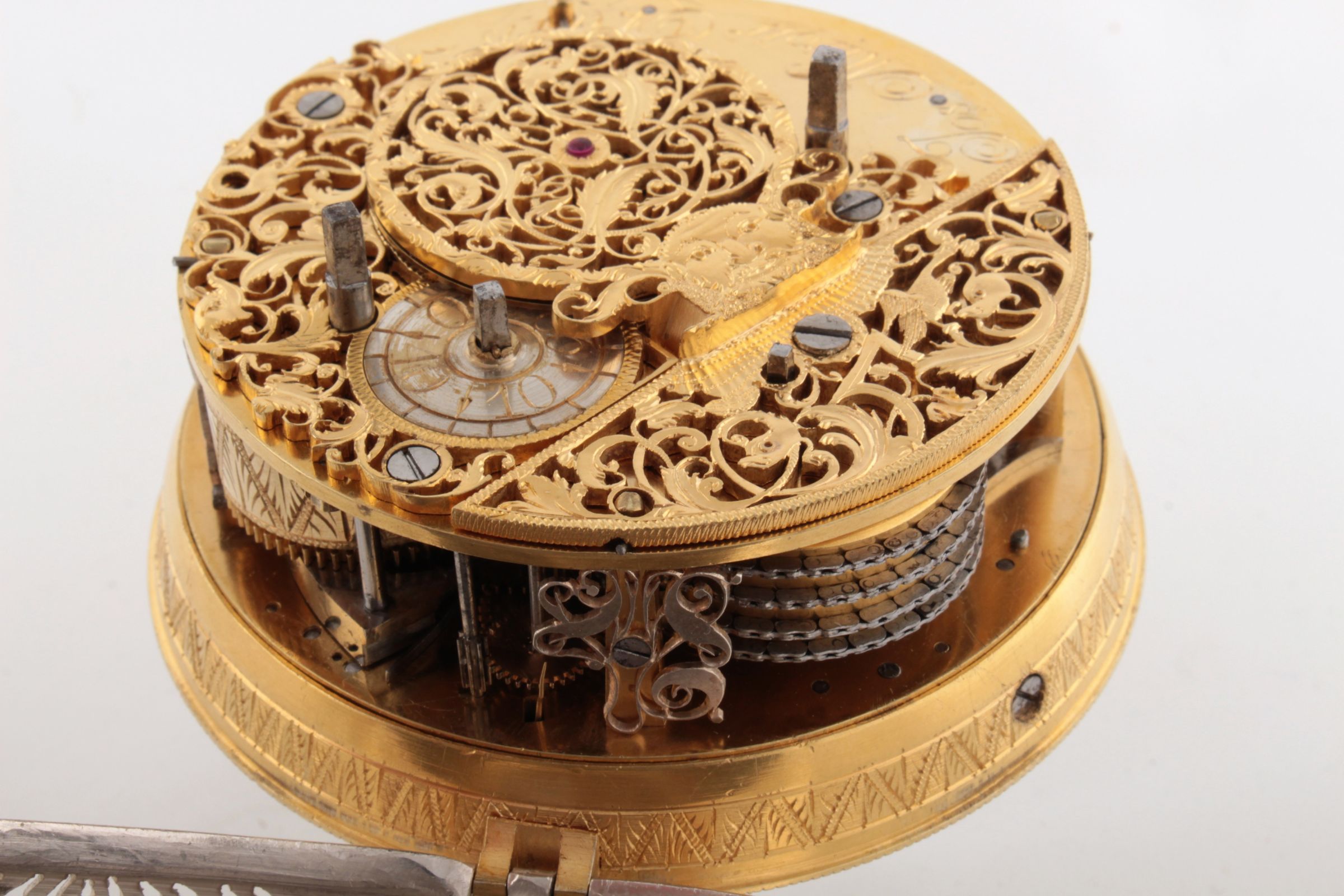 Velké barokní kočárové hodiny – Joseph Spiegel 
