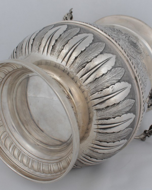 Silver Champagne Cooler Bowl