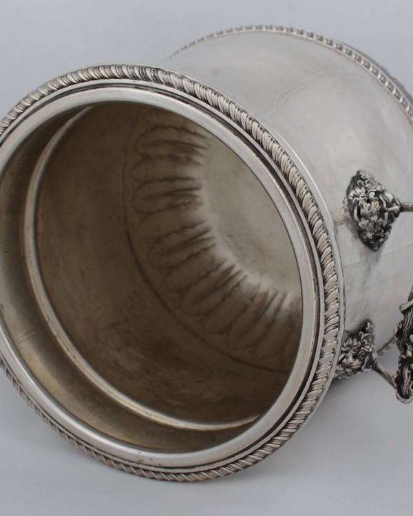 Silver Champagne Cooler Bowl