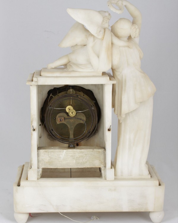 An Austrian Empire clock W. Schönberger in Wien