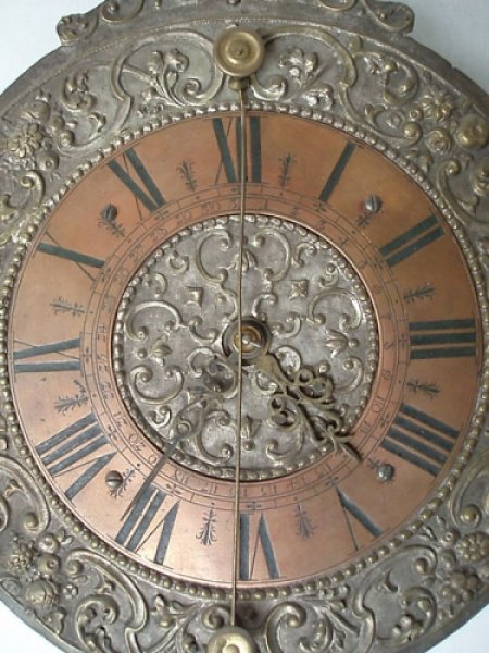 Baroque Plate Clock