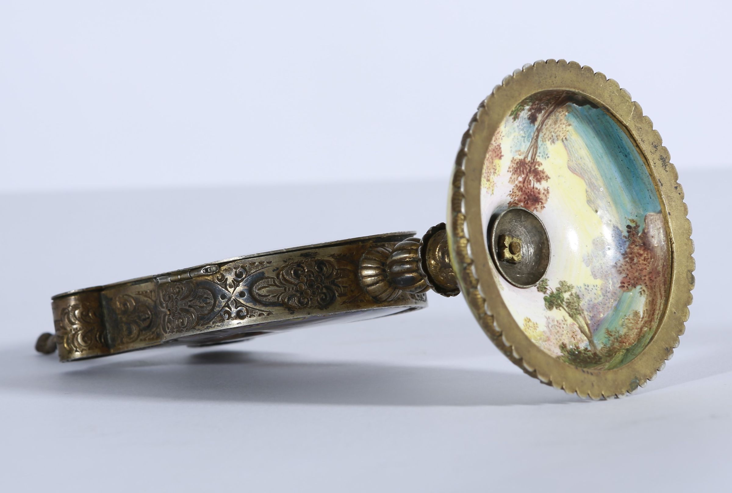 Viennese miniature enamel digital clock | Watches | Antiques - Gallery ...