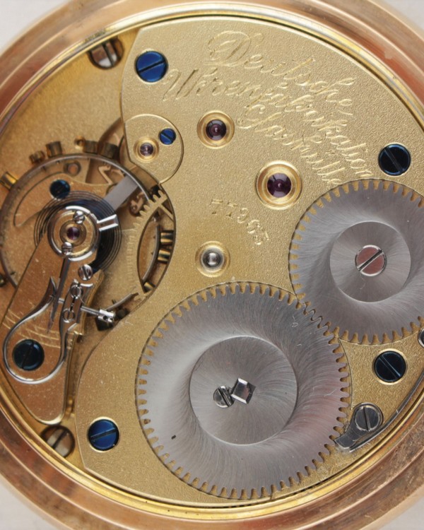 Zlaté kapesní hodinky A. Lange & Söhne 