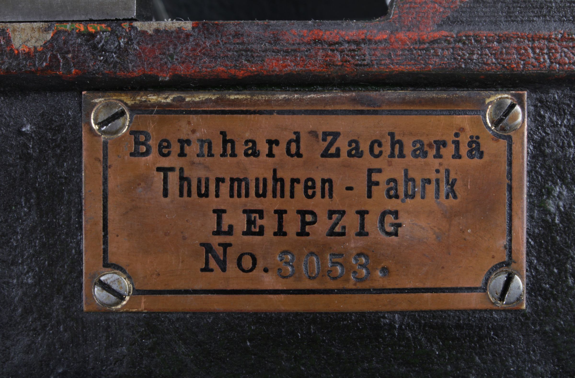Věžní stroj – Bernhard Zachariä Leipzig