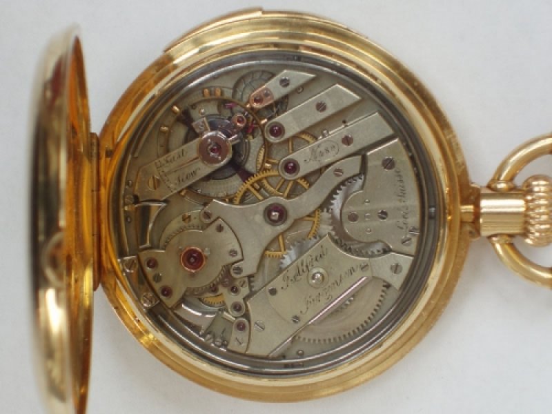 Alfred Jürgensen - kapesní hodinky s pětiminutovým bitím